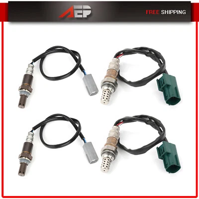 Juego de 4 sensores delanteros bajo relación A/F oxígeno O2 02 para Nissan Titan 2008-2012 5,6 L Foto 1 de 4