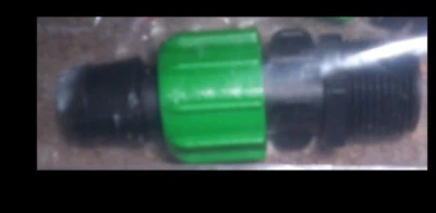 John Deere Water PG-T7-MPT750 7/8 Drip Tape X 3/4 Male Pipe 20 Pieces New - Image 1 of 3