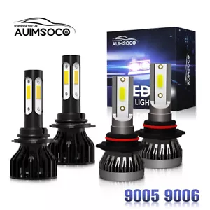 9006+9005 Hi Low Beam LED Headlight Kit for Honda Accord 90-2012 Civic 2004-2015 - Bild 1 von 12