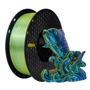 3D Printing Silk PLA 1KG 1.75mm Printer Filament Bundles Spool Red Yellow Blue - Photo 1/5