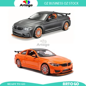LICENSED 2017 BMW M4 GTS Coupe scale 1:24 model car diecast toy - Picture 1 of 7