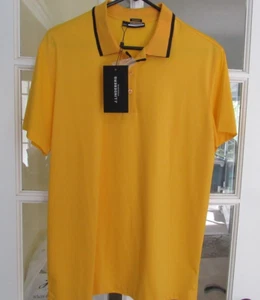 Herren Gr. M, Medium J. Lindeberg Luca Regular Fit Polo, Citrus, NEU - Bild 1 von 4