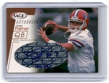 2001 SAGE Autographs Bronze Jesse Palmer Auto /650 Florida Gators #A34