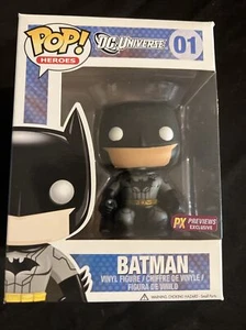 Funko Pop! Heroes DC Universe Batman #01- PX Previews Exclusive - Picture 1 of 5