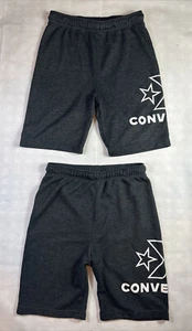 Converse 2-Shorts Set Activewear Boy’s Youth Sz XL Grey Elastic Waist EUC. - Picture 1 of 12