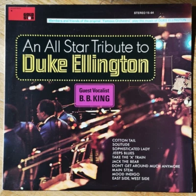 The Duke Ellington Orchestra & B.B. King ‎– UK 1977 LP: An All Star Tribute to - Image 1 of 4