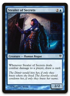 Stealer of Secrets #11 (NM) Jace vs Vraska DDM Magic MTG - Image 1 of 2