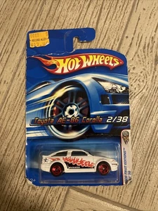Hot Wheels Toyota AE-86 Corolla White 2006 First Editions 2/38 #2 A53 - Picture 1 of 2