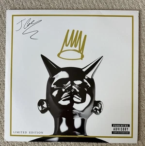 J. Cole Born Sinner Vinyl Limited Edition SIGNED LP 2013 Marble 2xLPs NM/NM RARE - Picture 1 of 9