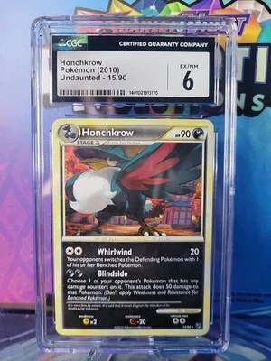 Honchkrow Undaunted 15/90 Cgc 6 Low Pop - Image 1 of 2