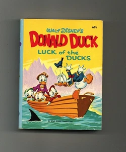 Donald Duck Luck of the Ducks #5764-1 VF+ 8.5 1969 - Picture 1 of 3