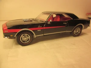MATCHBOX YESTERYEAR, MUSCLE CAR, 1/43 DIECAST, 1968 BLACK CAMARO SS 396 COUPE - Picture 1 of 9