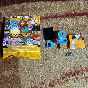 Lego 71034 Series 23 Halloween Cardboard Robot costume minifigure - Picture 1 of 2