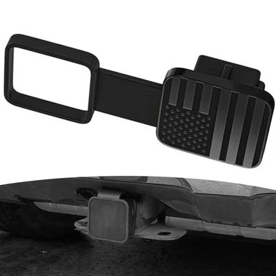 2" Receiver Hitch Cover Easy Installation Mud Protection Premium Materials - Image 1 of 4