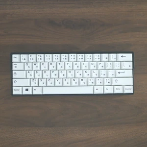 Custom 60% Keyboard (Dk61 + Glorious Panda Switches + English/Japanese Keycaps) - Afbeelding 1 van 4