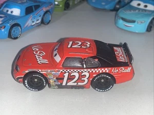 DISNEY PIXAR CARS #123 NO STALL TODD MARCUS PISTON CUP RACER DIE--CAST~1:55 GUC - Picture 1 of 15