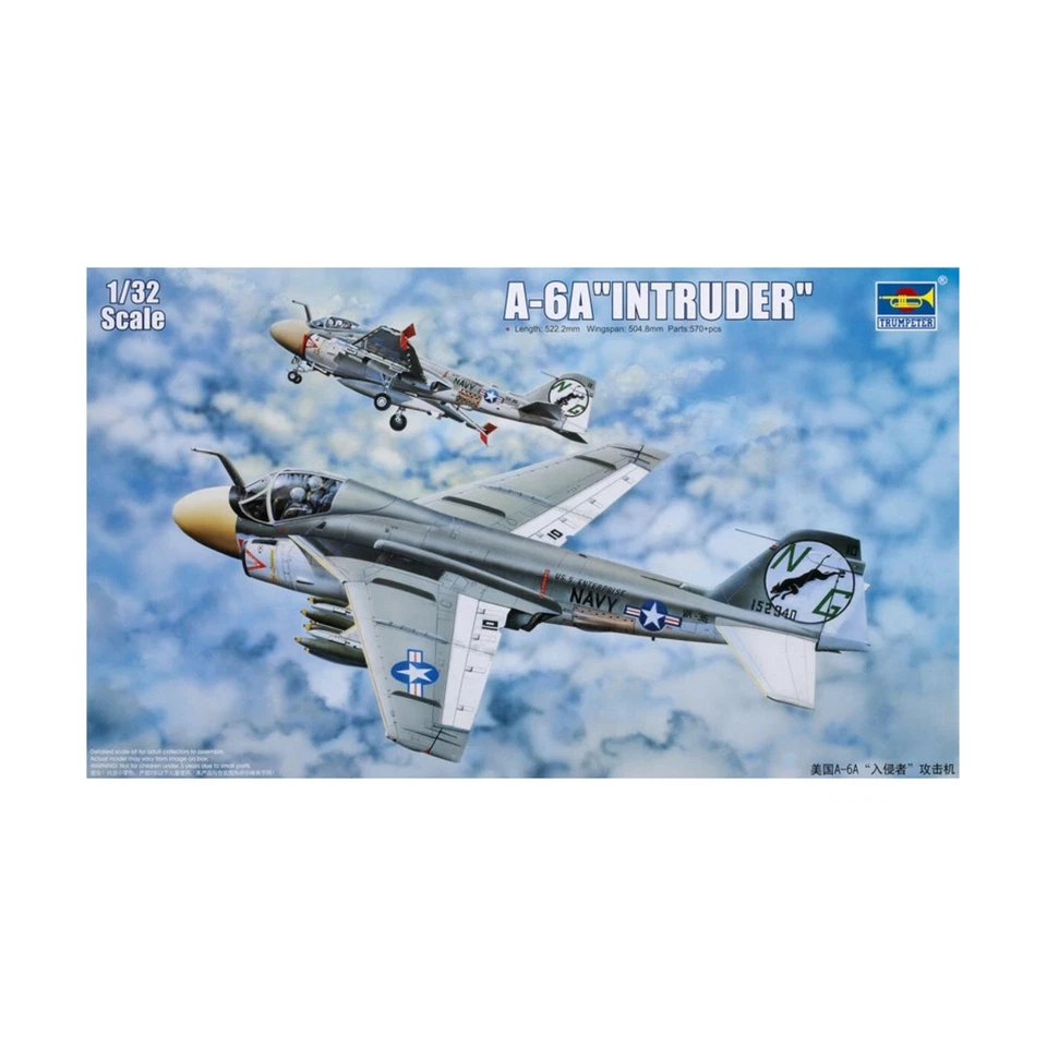 Trompetista Avión Militar 1/32 A-6A Intruder SW (Nuevo) Foto 1 de 1