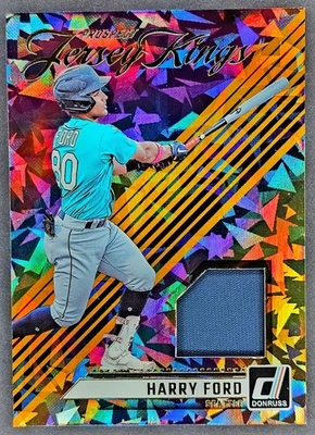 🔥2024 Panini Donruss Prospect Jersey Kings Harry Ford Orange Ice #PJK-HF (RC)🔥 - Image 1 of 2