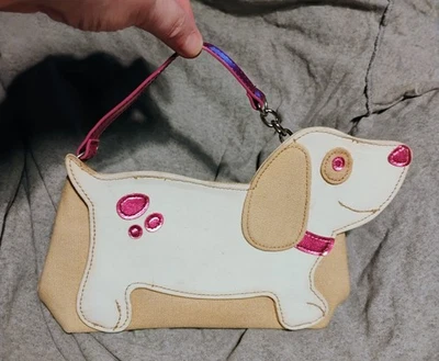 Винтажная сумка на запястье в форме собаки Bath & Body Works новая с ценниками! - Изображение 1 из 4
