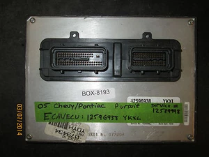 **2005 CHEVY/PONTIAC PURSUIT ECM/ECU #12596938 YKXL (box-8193)* - Picture 1 of 1