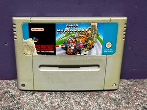 Super Mario Kart Super Nintendo SNES Game - Picture 1 of 2