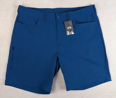 Mountain Hardwear 42x9 Mens Shorts Wildland Outdoor Golf Casual NWT $55 Blue - Image 1 of 4