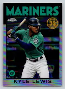 2021 Topps Chrome '86 Topps #86BC22 Kyle Lewis (ref 189415) - Imagen 1 de 2