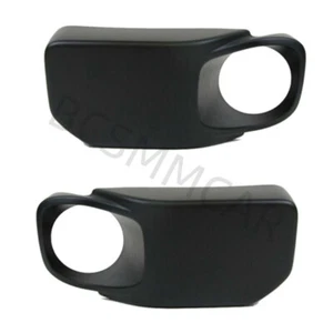 Car Left Right Bumper Fog Light Lamp Cover Trim Fit For JEEP Wrangler 2013-2017 - Picture 1 of 8