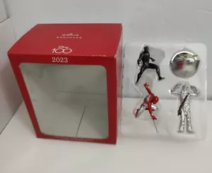 Hallmark Christmas Ornaments Star Wars Marvel Heroes Set of 4 Disney 2023 - Picture 1 of 14