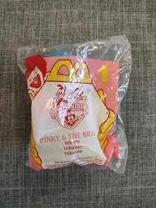 McDonalds Happy Meal Spielzeug Animaniacs Pinky & Brain #1 Fahrzeug *ungeöffnet* - Bild 1 von 4
