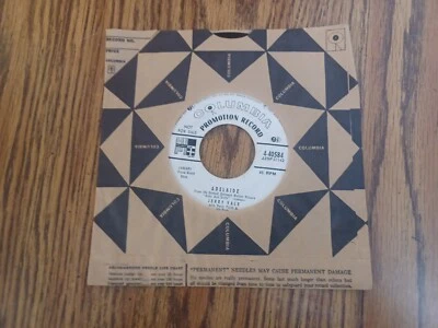 Columbia Promotion Record Jerry Vale 45 RPM 4-40584 - Image 1 of 4