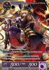 Dark Faria, Shadow Princess of Ebony- FOW -PR-ITA-NM-foil-full Art - Picture 1 of 1