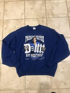 Dwight Freeney Indianapolis Colts Blue Sweatshirt Freeney Factor Size Adult L