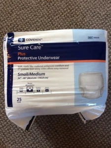 Covidien Sure Care Plus schützende Unterwäsche für Erwachsene Small/Medium Stck 25 - Bild 1 von 4