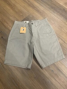 New with Tags Duck Head - 9'' Chino Khaki Short - Size 28 - Gold School - Picture 1 of 4