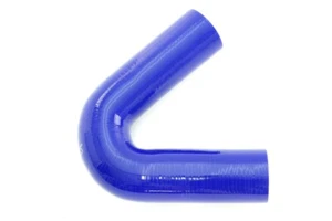 HPS 2" ID 4-ply Reinforced Silicone 135 Degree Elbow Coupler Hose Blue 51mm - Picture 1 of 3