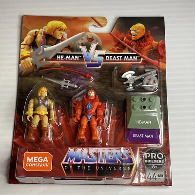 MEGA CONSTRUX HE-Man Vs. BEAST MANFINAL SHOWDOWN: MASTERS OF THE UNIVERSE - Image 1 of 4