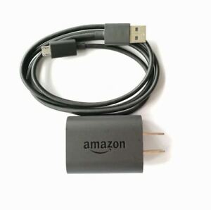 9W Charger Adapter Wall Charger 5FT cable For Kindle Fire HD 8 10 HDX 6" 7" 8.9"