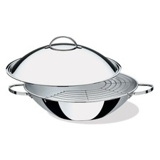 LAGOSTINA SPECIALI WOK ACCIAIO INOX CM 36