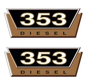 IHC Mc Cormick Typenaufkleber 353 Gold 2 x Logo Emblem Sticker Label ca.20x7,5cm - Bild 1 von 1