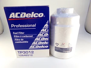 ACDELCO PROFESSIONAL TP3012 DIESEL FUEL FILTER PART #12646512 3PIECE LOT - Picture 1 of 12