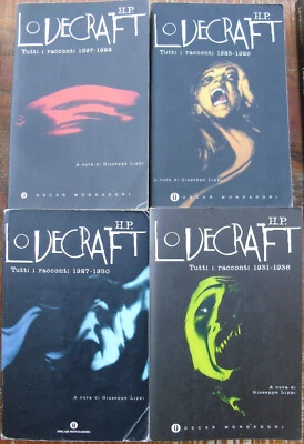 Lovecraft Tutti i racconti 1897 1923 1927 1931 1936 horror Oscar SERIE COMPLETA - Immagine 1 di 4