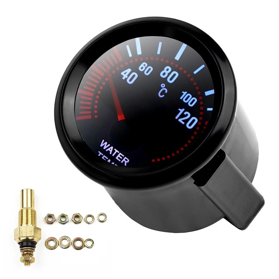12V DC Wassertemperaturanzeige allgemein 52mm Auto KFZ Digital LED praktisch - Bild 1 von 4