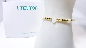 LimaLimon Nacre Hearts Bracelet - Picture 1 of 7