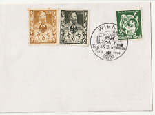 TAG DER BRIEFMARKE 1941 , Sonderstempel und 2 Hesshaimer Vignetten auf Postkarte