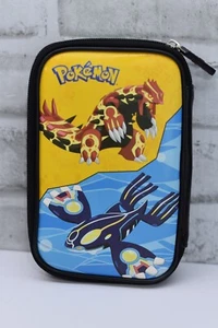 Nintendo 3DS XL Pokemon Game Traveler Case Pouch - Primal Kyogre & Groudon - Picture 1 of 5