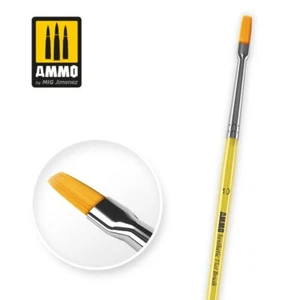AMIG8622	10 Synthetic Flat BRUSH - Picture 1 of 1
