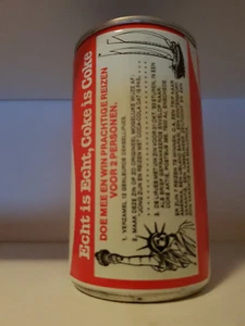 Coca Cola Can Holland 0.33L Empty Echt is echt coke is coke 1983 - Picture 1 of 1