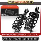 2x Front Complete Strut Coil Spring Assembly for Hyundai Elantra 2011-2012 FWD Hyundai Elantra