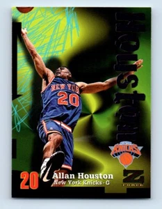 1997-98 SkyBox Z-Force Allan Houston New York Knicks #98 - Picture 1 of 2